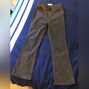 Madewell washed black jeans